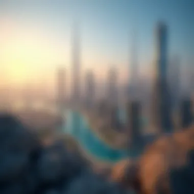 Dubai skyline showcasing luxury real estate