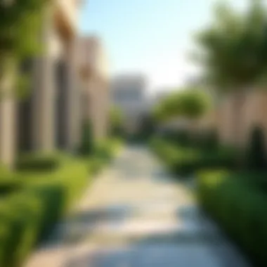 Gardens and Outdoor Spaces in Meadows Beautiful gardens and outdoor spaces in a villa community
