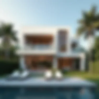 Luxury Villa in Meadows Dubai Stunning view of a luxury villa in Meadows Dubai