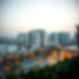 Luxurious residential view in Miras Dubai