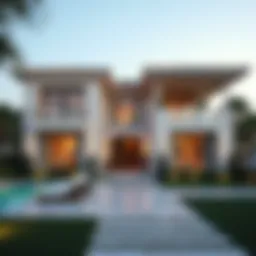 Stunning architectural design of a villa in Arabian Ranches