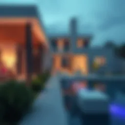 Stunning architectural design of The Pulse Villas